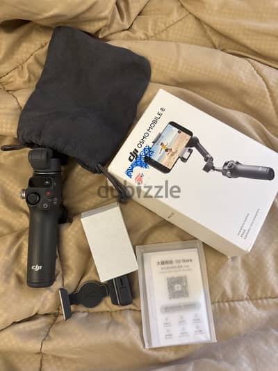 Dji osmo mobile 8 used like new grey color