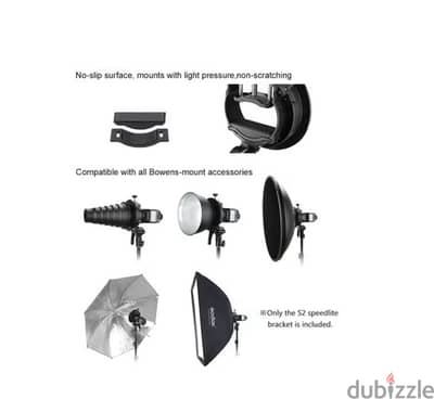 S2 Portable Flash S-type Holder Speedlite Bracket
