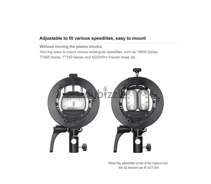 S2 Portable Flash S-type Holder Speedlite Bracket 1