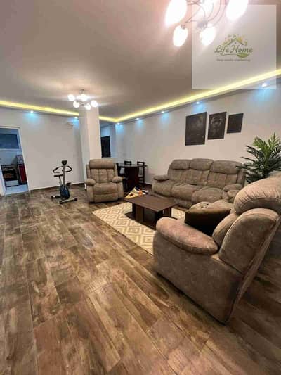 2 bedroom apartment with garden for rent in Al Rehab City at a special price