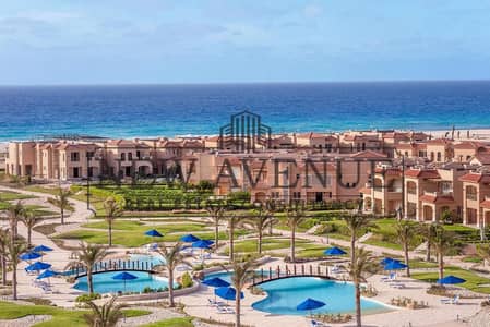 Twin House fully finished and furnished with air conditioners pool and sea view in La Vista Bay