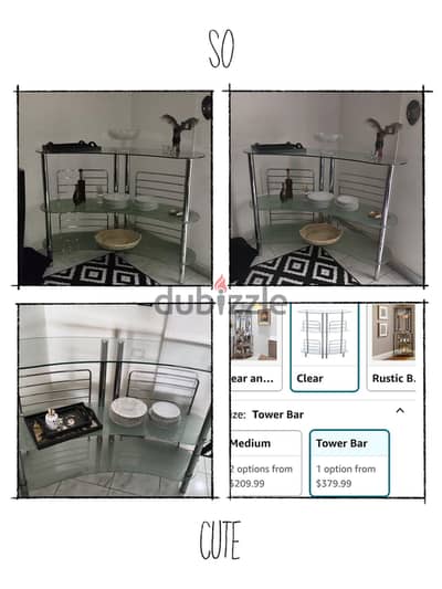  Luxury Glass Bar Unit – Available Today!