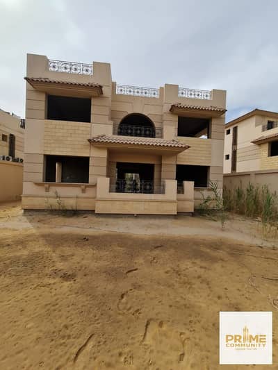 Standalone villa  Semi finished in prime location for  sale by lowest price  In compound Royal city Zayed city