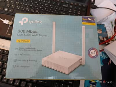 TP-Link TL-WR844N Multi-Mode Wi-Fi Router.