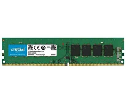 Crucial 32GB Kit (16GBx2) DDR4-2666 undimm