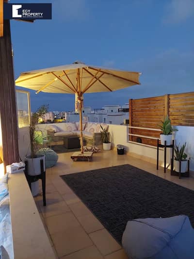 Chalet With Roof For Sale In Amwaj Fully Finished Pool View By Lowest Price