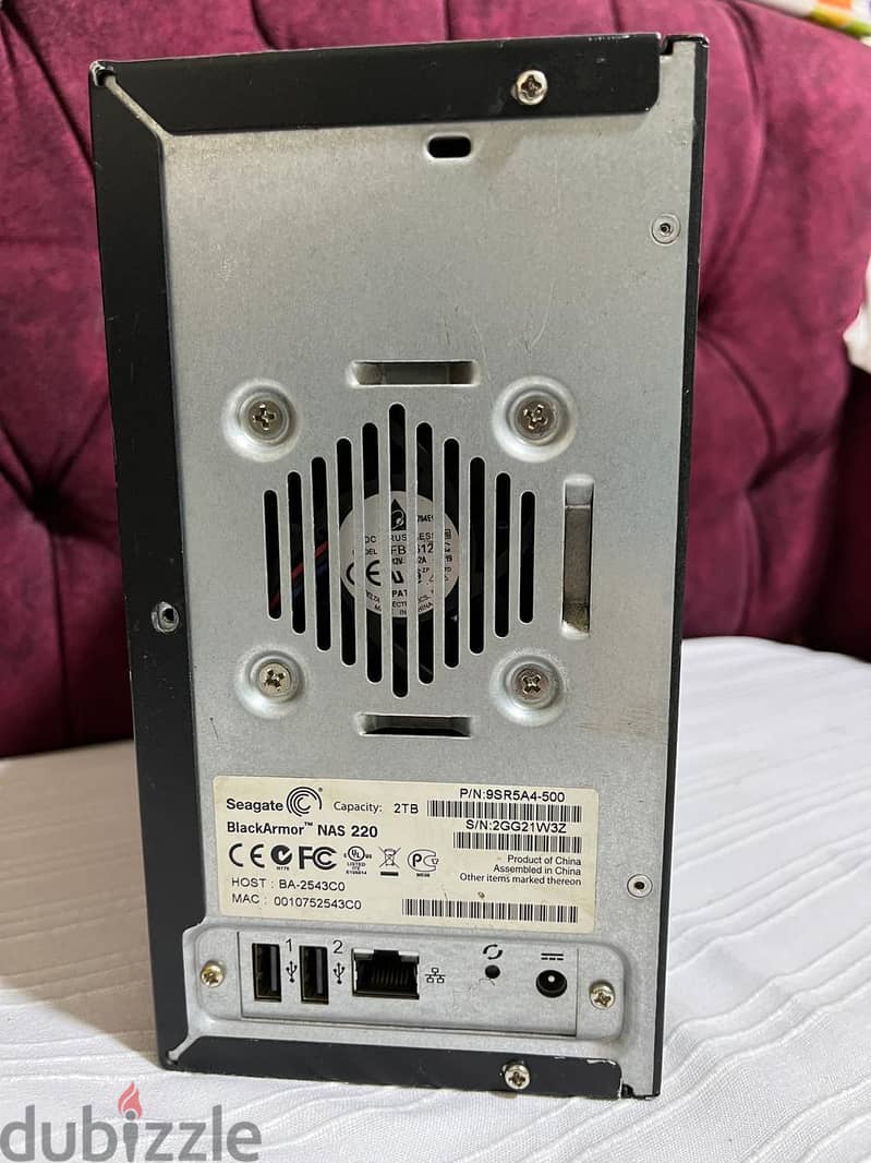 Seagate blackarmor 220 3