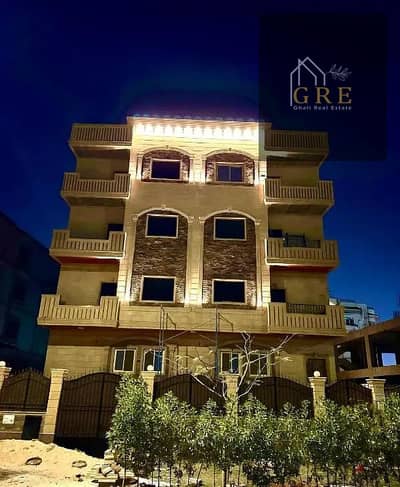 Apartment for sale in West Sumid, 190m, 3 rooms and 3 bathrooms, open sea view, semi-finished, registered with the real estate month, prime location on a main street near Wadi Degla and services