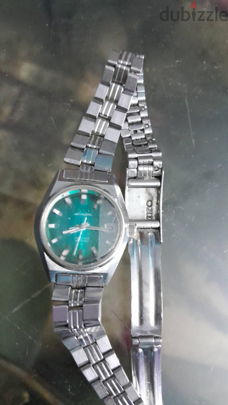 seiko watch automatic ١٧ jewels 2