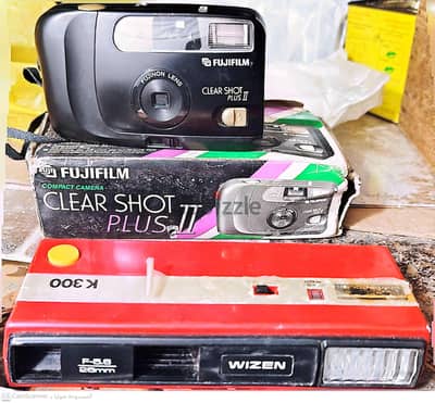 عدد 2 كاميرا  - WIZEN-FUJIFILM - شغالين حالة ممتازه