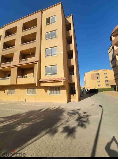 Unit for sale in Kamyound Al-Qattamia Gardens, unit area 108 m net, next to the hotel and steps from Gamal Al-Nasser axis and the clubs area in New Cairo
