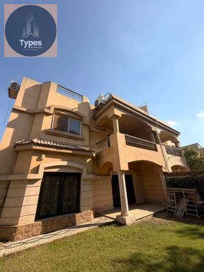 Twin house for rent in Darah Gardens compound, 400 meters, behind Mall of Arabia and next to Al Murooj compound on Gamal Abdel Nasser Street