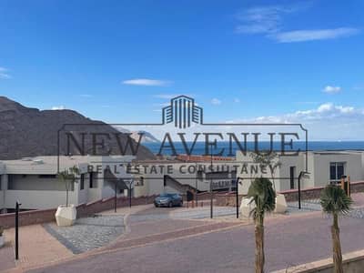 ready to move sea view fully furnished chalet for sale in ILmont galala El sokhna developed by tatweer