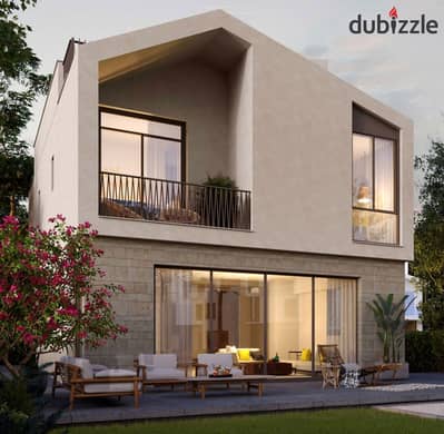 Twin house villa, 251 meters, for sale, immediate receipt, in Carmell Compound, Sheikh Zayed
