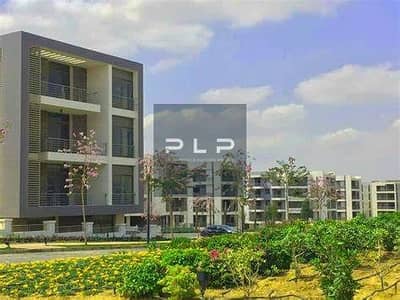 Resale ground floor apartment with garden for sale in Taj City fully finished ultra super lux with kitchen and ready for immediate move in