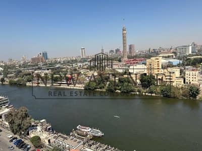 Apartment 3 Bedrooms  2 Bathrooms  Very large reception and dining Direct on The Nile Fully Finished At Dokki