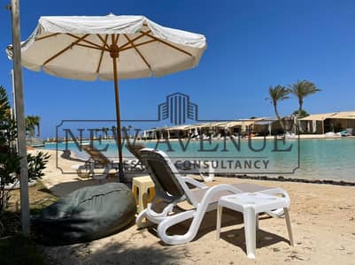 ريسيل كابانا مفروشة بالكامل علي اللاجون مباشرة واستلام فوري في هاسيندا باي الساحل الشمالي Hacienda Bay North Coast
