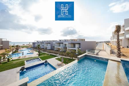 Immediate receipt furnished with air conditioning Townhouse Sea View prime location for sale in Boho El Sokhna at the lowest price in the market Boho Elsokhna