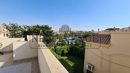 توين هاوس تشطيب فاخر بمطبخ وتكيفات للبيع بكمبوند باتيو 1 لافيستا التجمع الخامس La Vista Il Patio 1