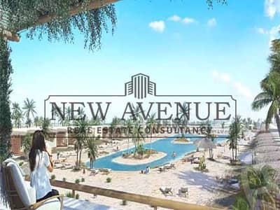 أفضل سعر لشاليه علوي متشطب بالكامل للبيع في هايسيندا ويست Haicenda West رأس الحكمة الساحل الشمالي من تطوير شركة بالم هيلز للتطوير العقاري