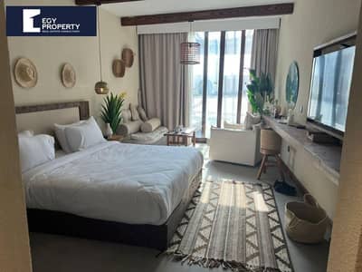 Fully furnished Cabin for sale in hacienda bay with pool view ready to 2026's summer