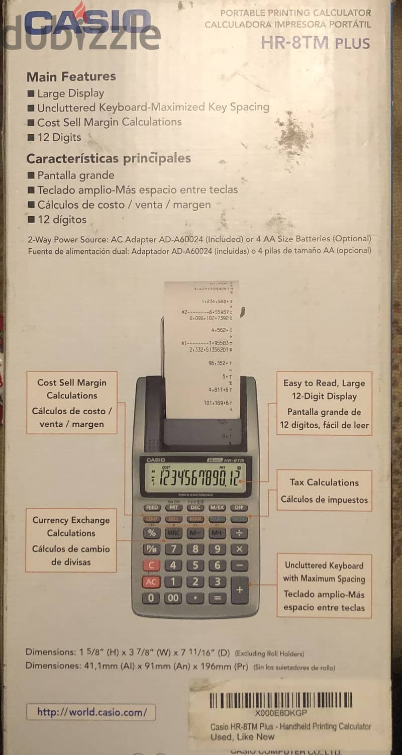 Casio Scientific Calculator with printer 1