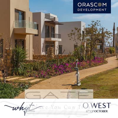 ريسيل | تاون هاوس ميدل في OWest اكتوبر | موقع مميز على المساحات الخضراء | استلام فوري متشطب الترا لوكس بالمطبخ والدريسنج