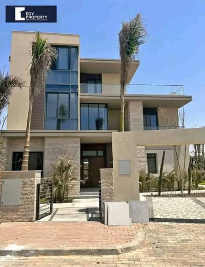 With a Prime View luxury Villa for Sale in Al Bosco - New Administrative Capital