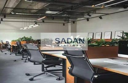 Fully finished office space with air conditioning in the heart of New Cairo's Fifth Settlement. Highest rental return. The best investment opportunity
