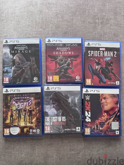 6 Ps5 Games