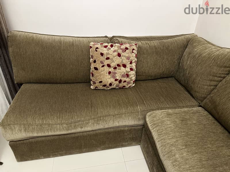 L shape sofa’s 1