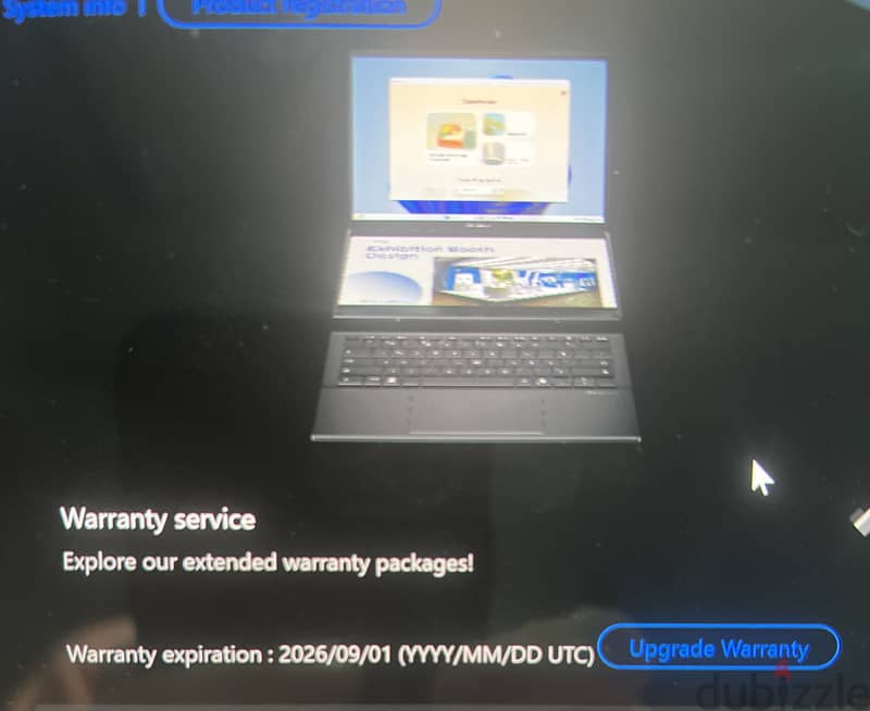 Asus Zenbook duo intel core Ultra 1