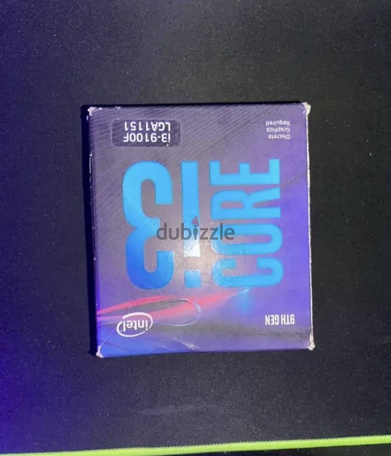 I3 9100f (like new) 2