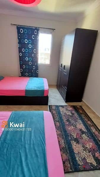 شاليه ٣ غرف نوم مكيف مارسيليا بيتش فور سيدي عبدالرحمن الساحل الشمالي