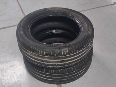 ٢ فرد كاوتش ميشلان مقاس ١٧ 215 60 r17