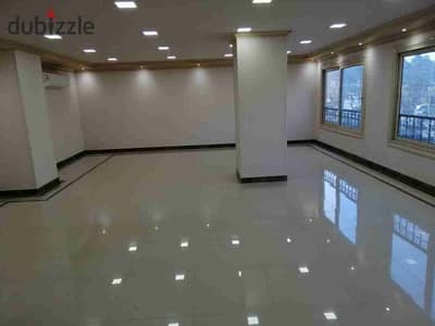 Duplex for rent on Abbas Al-Akkad Street, Nasr City, view of the International Park, luxurious office for rent, the most luxurious towers Abbas