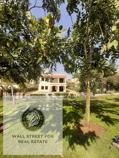 villa standalone for sale in madinaty type X WIDE GARDEN VIEW