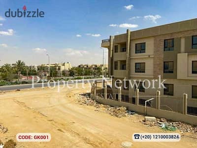 شقة نصف تشطيب  للبيع – تمر حنه 2 جولدن سكوير، القاهرة الجديدة موقع مميز دور اول جاهزة للاستلام الفوري