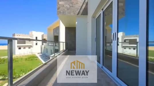 شاليه بخصم مميز على سعر الكاش  للبيع  في العلمين الجديدة  في مزارين في الساحل الشمالي أقرب استلام
