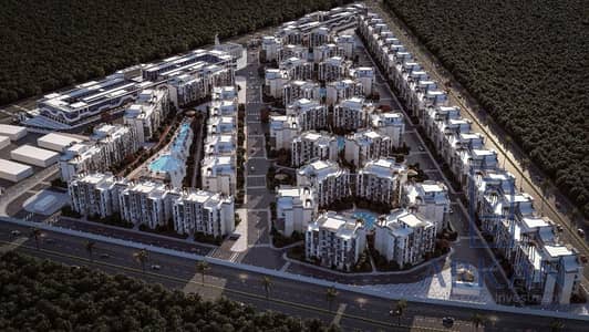 HM Apartment for sale, 198 sq m3 bedrooms3 bathrooms 950 down payment and installments over 8 years, directly opposite Zewail University, next to Ha