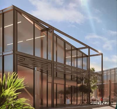 For sale, 150 sqm shop facing directly in Prive Mall, Sheikh Zayed, on the Dahshour link, in a prime location