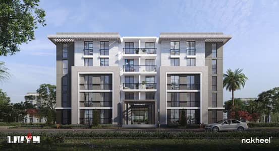 For lovers of large spaces, a 196m apartment with 4 rooms overlooking a panoramic view of green spaces in the LIVYN compound directly on the Suez Road opposite The Spine, with equal installments over 10 years.