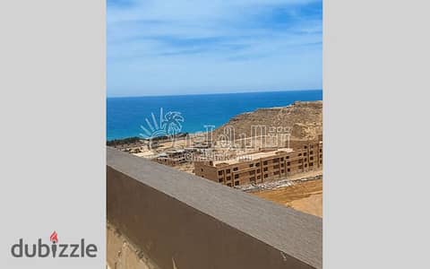 شاليه فيو عالبحر وحمام السباحة للبيع استلام فورى جبال العين السخنة