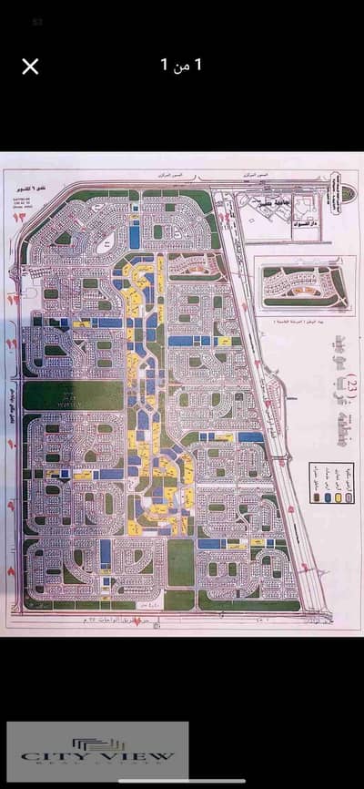 Land for sale in West Somid - Best value for the location price, Al-Nabat Street - Basic Ninth Phase, very distinctive location, and a clear front on a main street, area 688 square meters