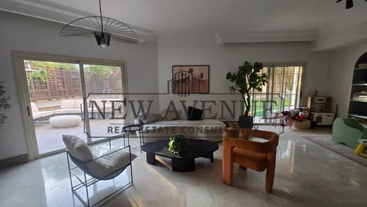 توين هاوس ممتاز لعائله في قطامية ريسيدنس مع حمام سباحة خاص و تري هاوس للاطفال katameya residence in new caio