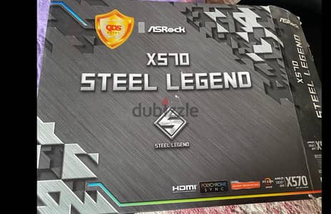 ماذر بورد X570 asrock steel legend