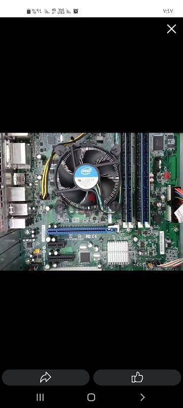 بوردة Q67 عليها معالج i7 2600   ورمات 16 جيجا dr3