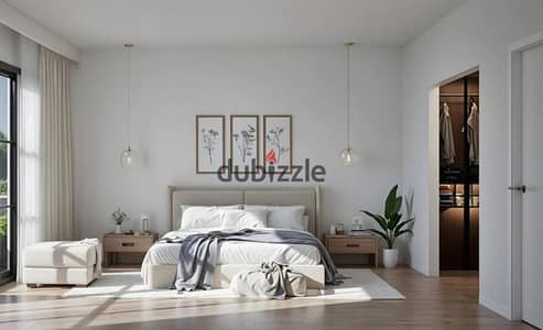A unique finished apartment with a distinctive view directly in front of Al-Rabwa Compound
