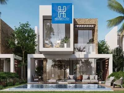 Seaside chalet with lagoon view for sale at a price lower than the company's price in Azha North Coast