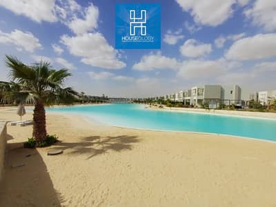 Townhouse Corner First Row Lagoon for Sale in Azha Al Sahel Finished with Air Conditioning and Kitchen *AZHA NORTH - Canis VILLAGE*